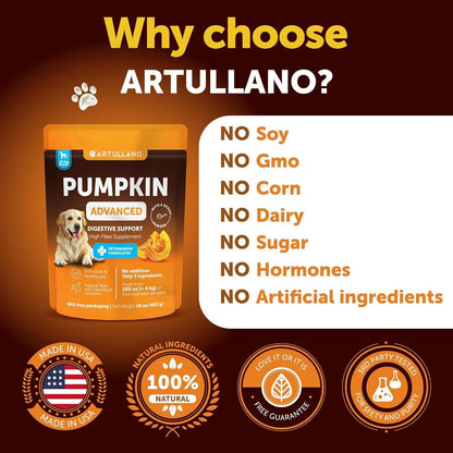 Pumpkin Powder for Dogs Digestive & Gut Support