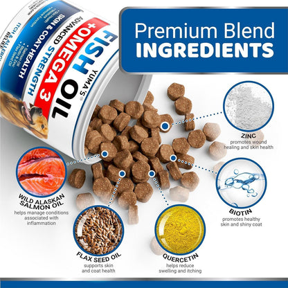 Omega 3 Fish Oil for Dogs – Skin & Coat