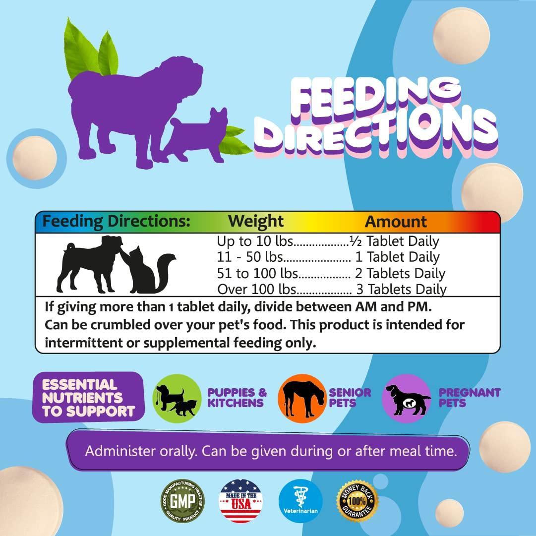 Prenatal Dog & Cat Vitamins Multivitamin Supplement