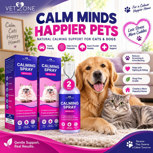 Calming Cat Pheromone Spray for Stress & Scratching