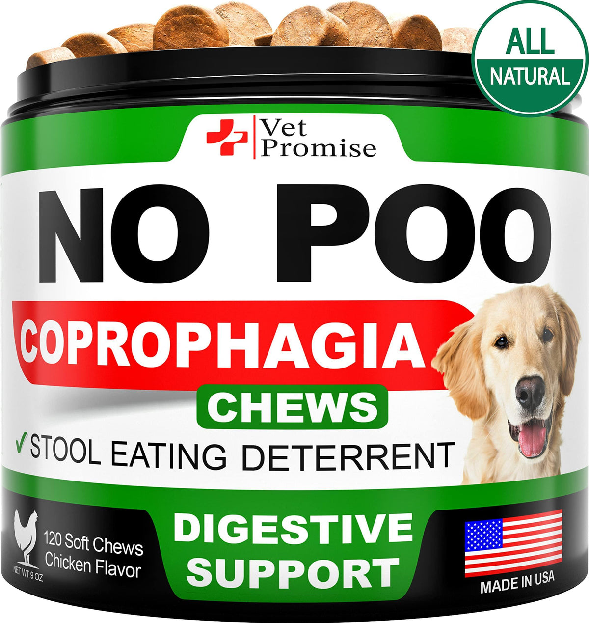 No Poo Chews for Dogs – Stool Eating Deterrent