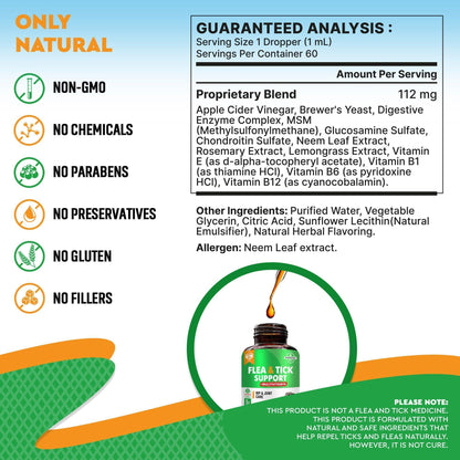 Natural Oral Flea & Tick Prevention Drops