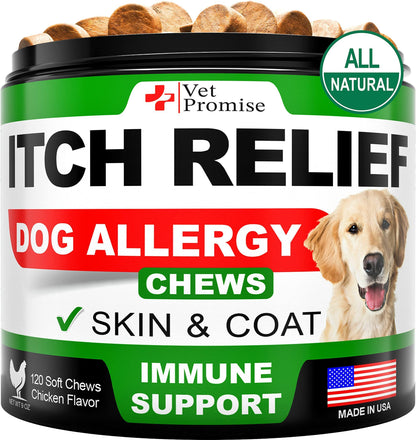 Dog Allergy Chews for Itch Relief