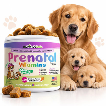 Dog Prenatal Vitamins for Pregnant Nursing Dogs