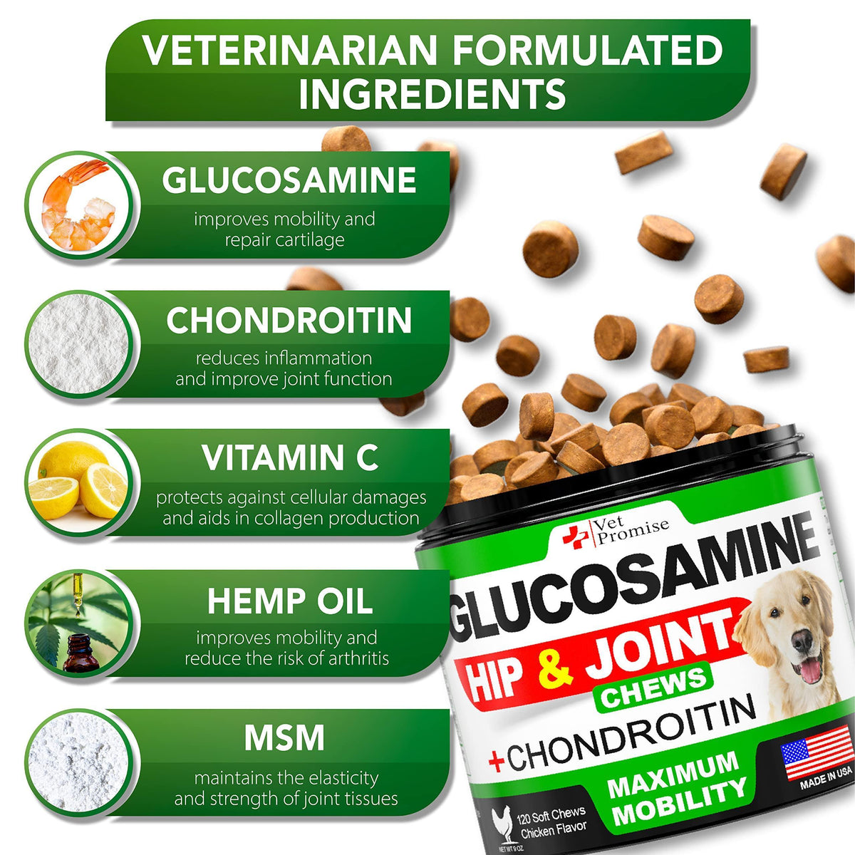 Glucosamine Joint Supplements for Dogs