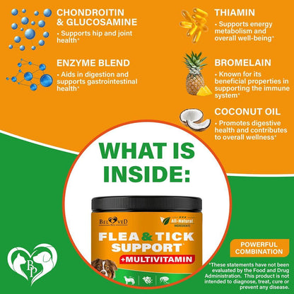 Flea and Tick Prevention Chews for Dogs