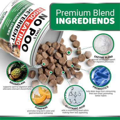 No Poo Chews for Dogs, 170 Ct
