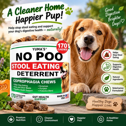 No Poo Chews for Dogs, 170 Ct