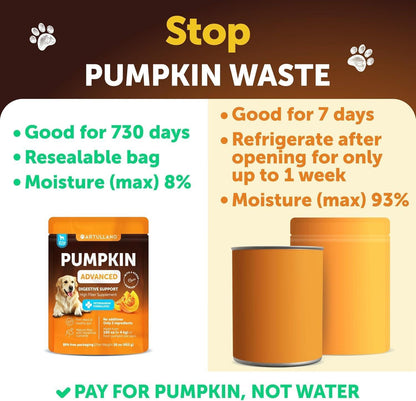 Pumpkin Powder for Dogs Digestive & Gut Support