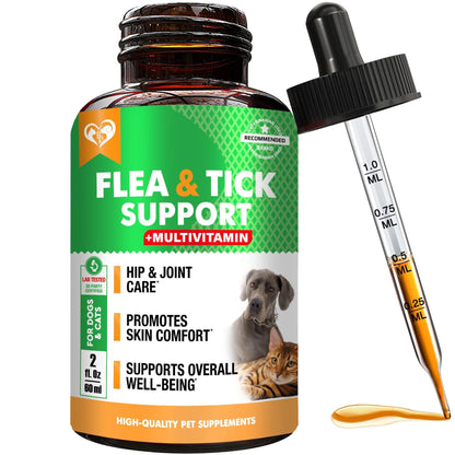 Natural Oral Flea & Tick Prevention Drops