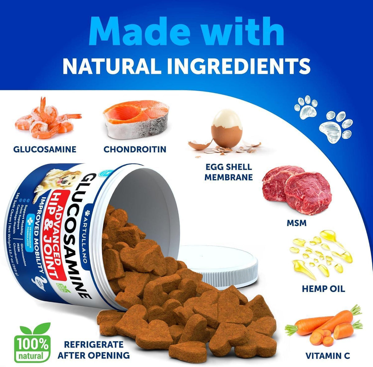 Glucosamine Dog Joint Supplement with Chondroitin