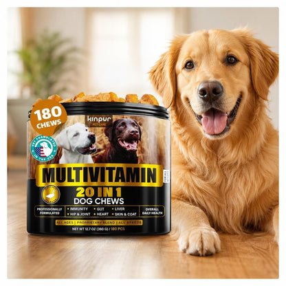 20-in-1 Dog Multivitamin Supplements for Health