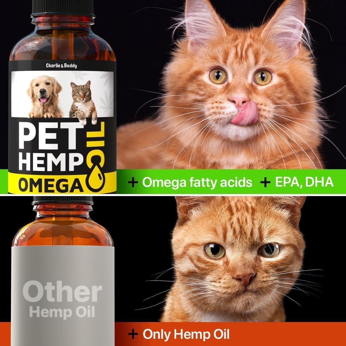 Charlie&Buddy Hemp Salmon Oil for Dogs
