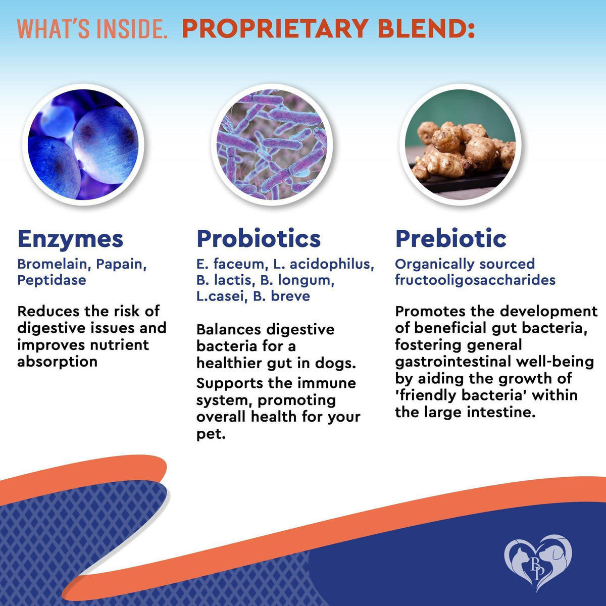 Probiotics & Prebiotics for Dogs & Cats