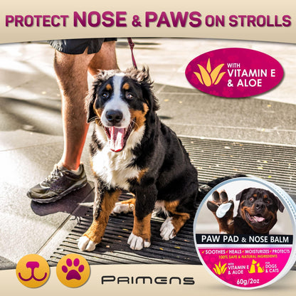 Natural Dog Paw Balm for Dry Paws