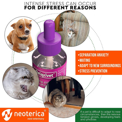 Calming Cat Diffuser Refills for Anxiety Relief