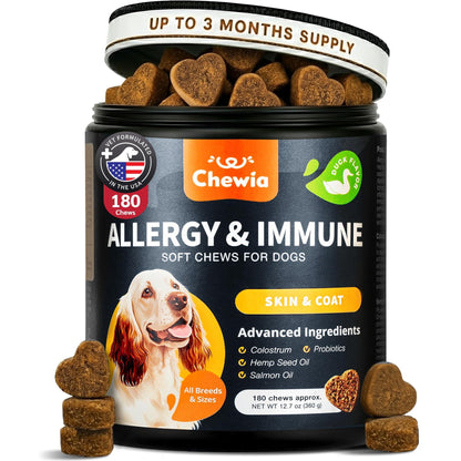 Dog Allergy Relief Chews for Itchy Skin