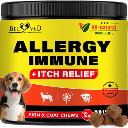Dog Allergy Relief Chews for Itchy Skin