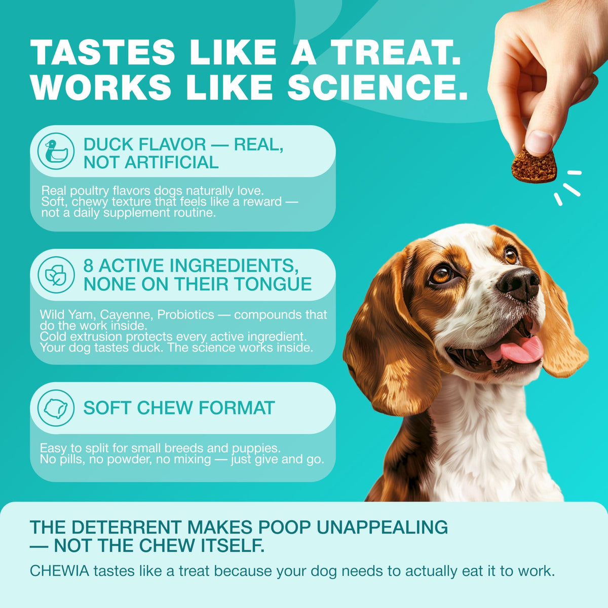 No-Poo Chews for Dogs – Stool Eating Deterrent