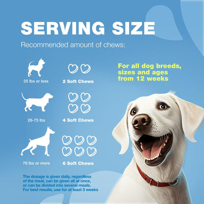 Hemp Calming Chews for Dogs – Anxiety Relief