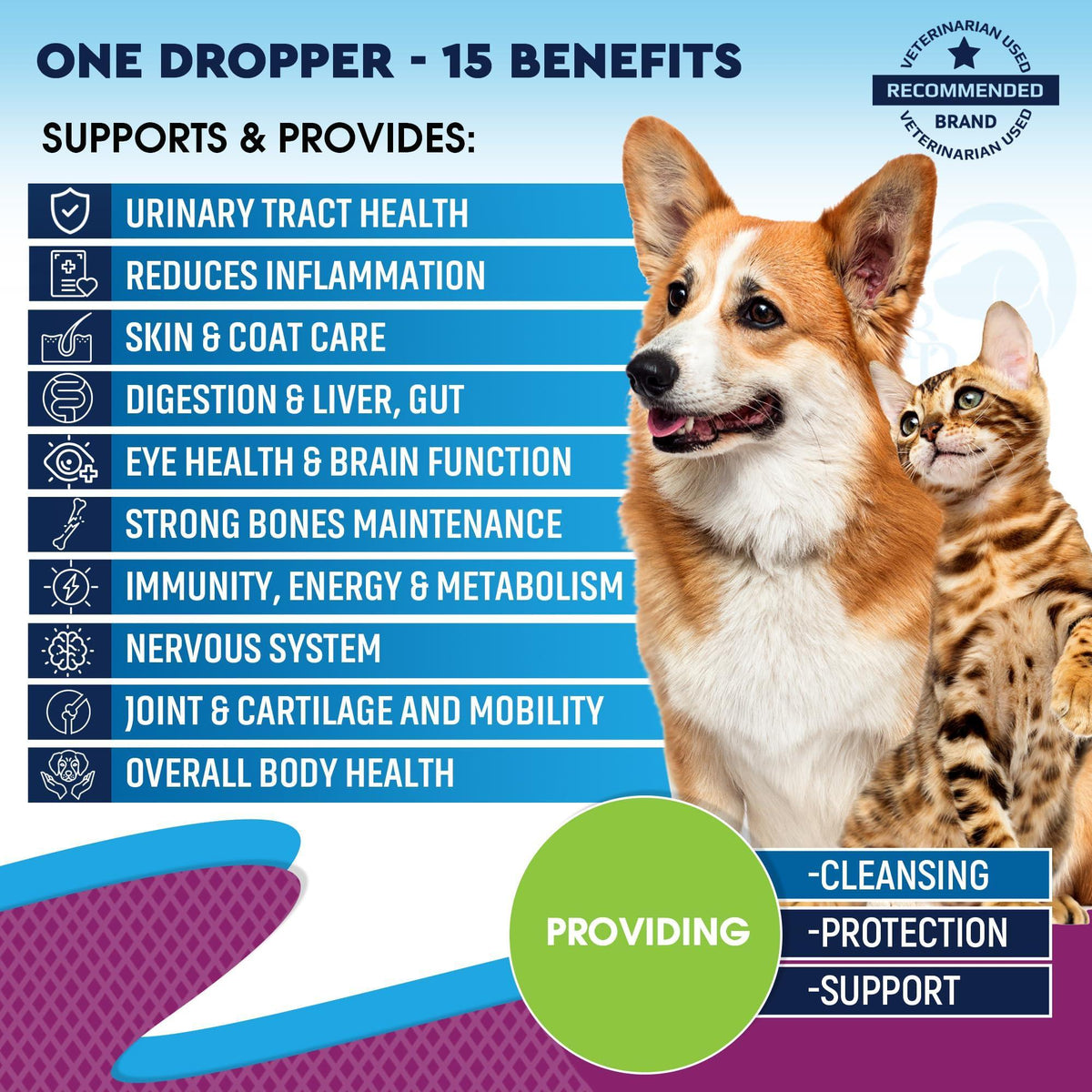 Cat & Dog Multivitamin Liquid with Glucosamine