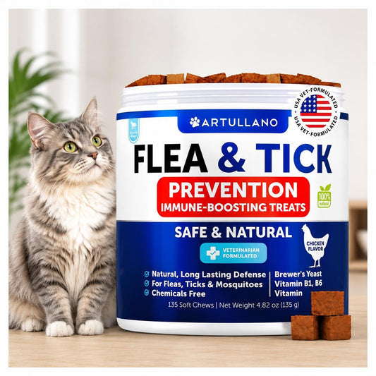 Natural Flea Treatment & Tick Prevention for Cats