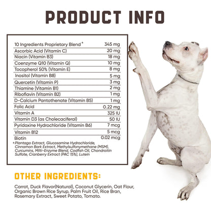 20-in-1 Dog Multivitamin Supplements for Health