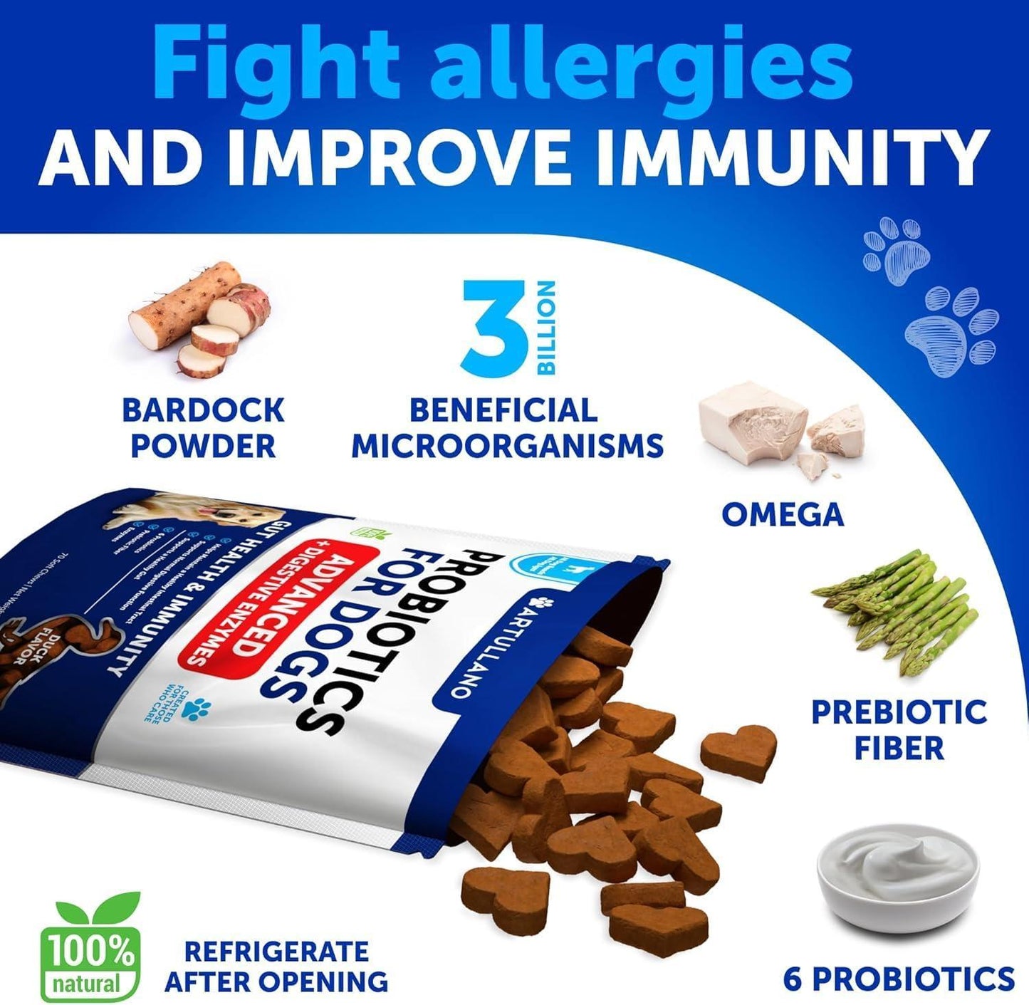 Dog Probiotic Chews for Gut Health