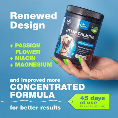 Hemp Calming Chews for Dogs Anxiety Relief