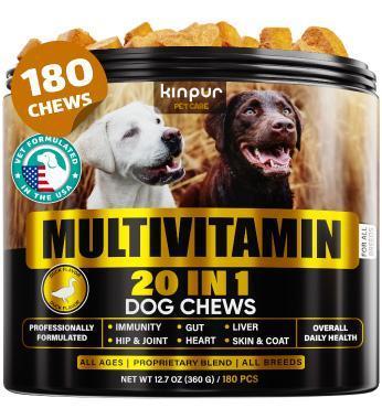 20-in-1 Dog Multivitamin Supplements for Health
