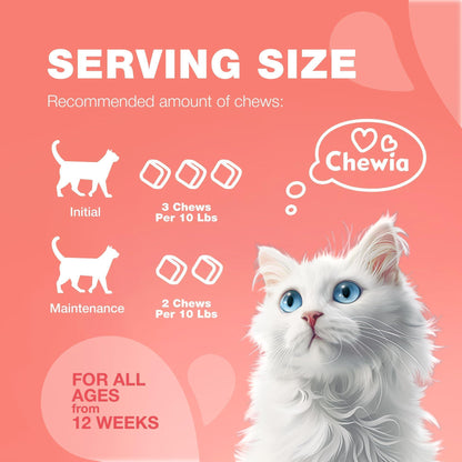 Natural Cat Flea and Tick Supplement Chews