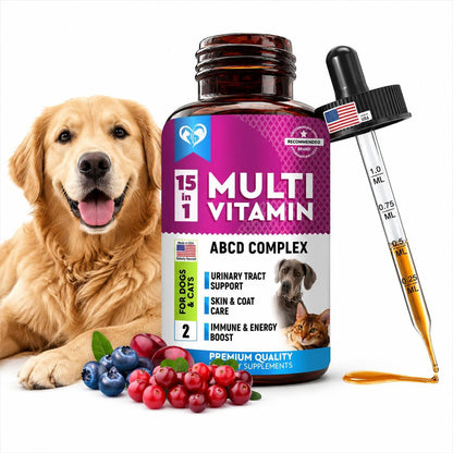 Cat & Dog Multivitamin Liquid with Glucosamine