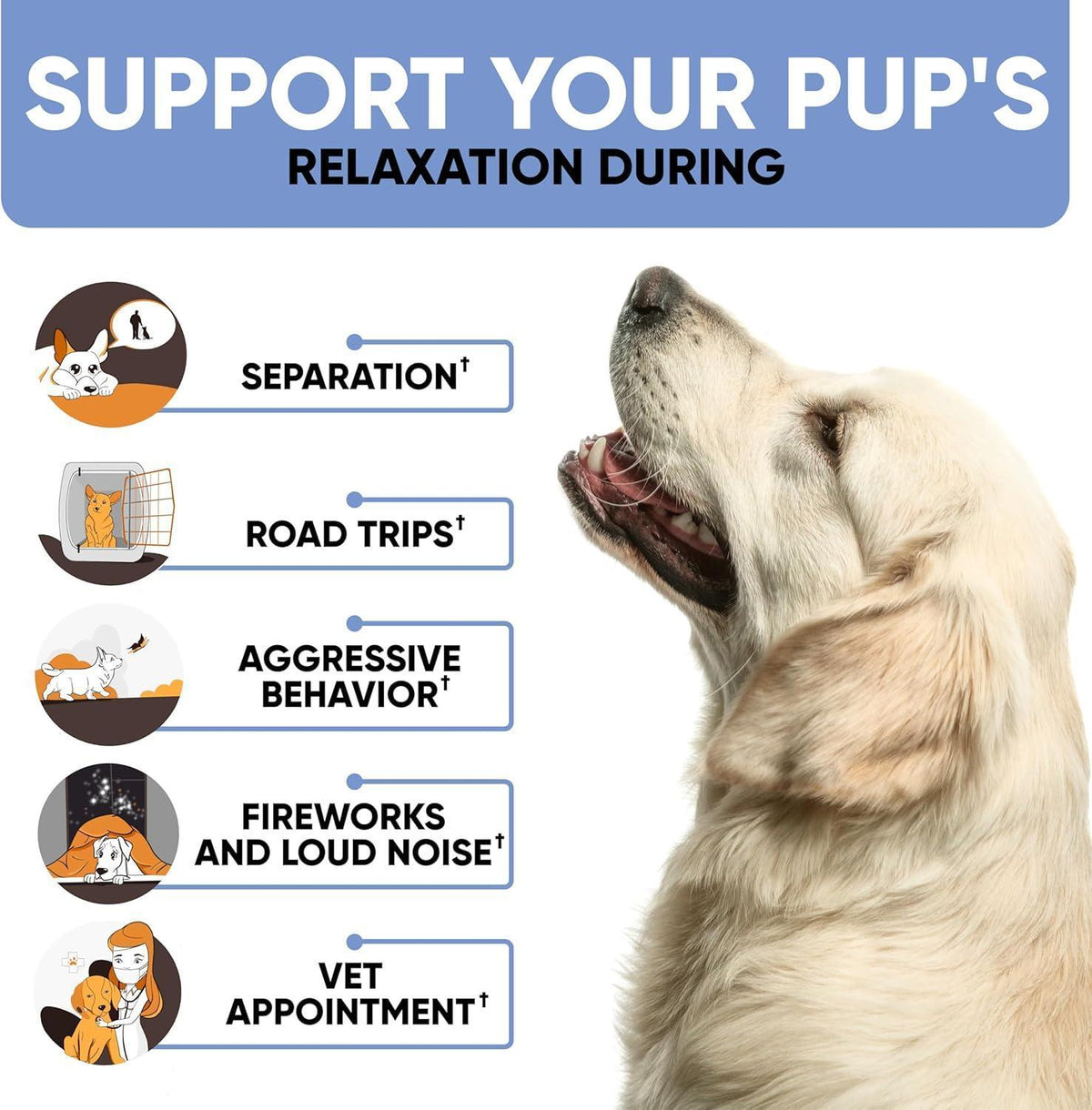 Calming Hemp Chews for Dogs Duck Flavor