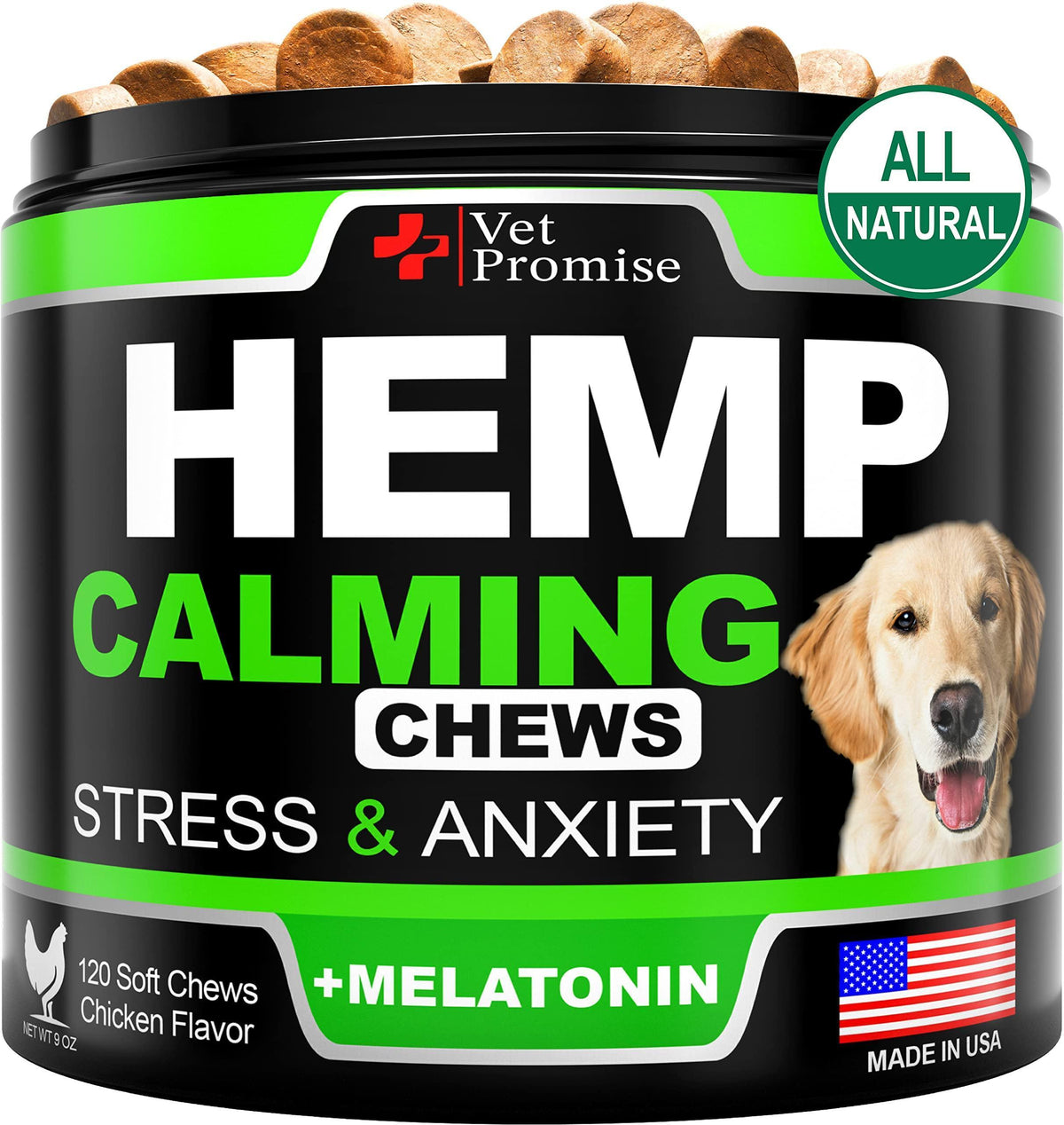 Hemp Calming Chews for Dogs with Anxiety