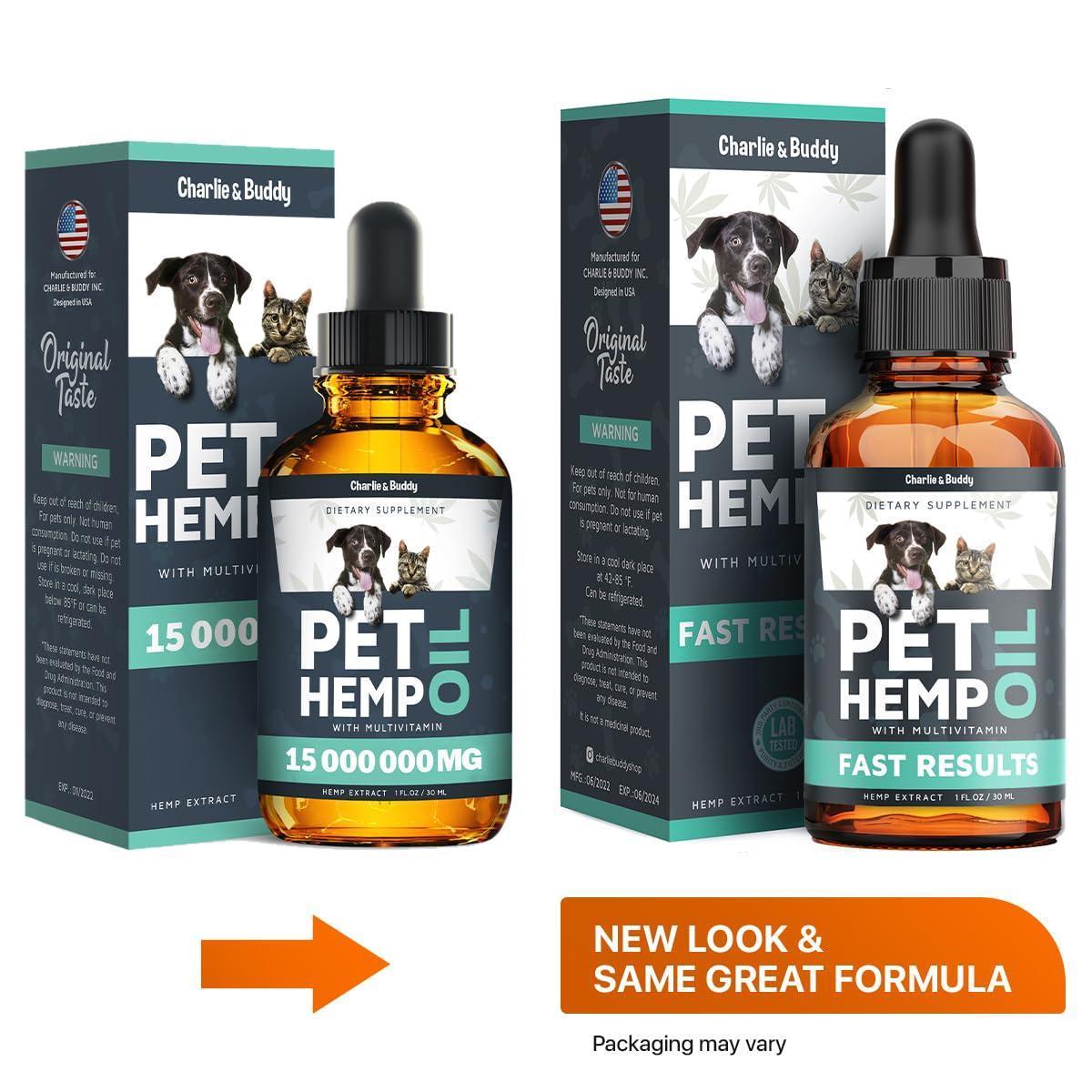 Hemp Oil for Dogs & Cats – Calming Support
