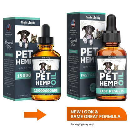 Hemp Oil for Dogs & Cats – Calming Support