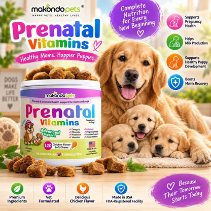 Dog Prenatal Vitamins for Pregnant Nursing Dogs