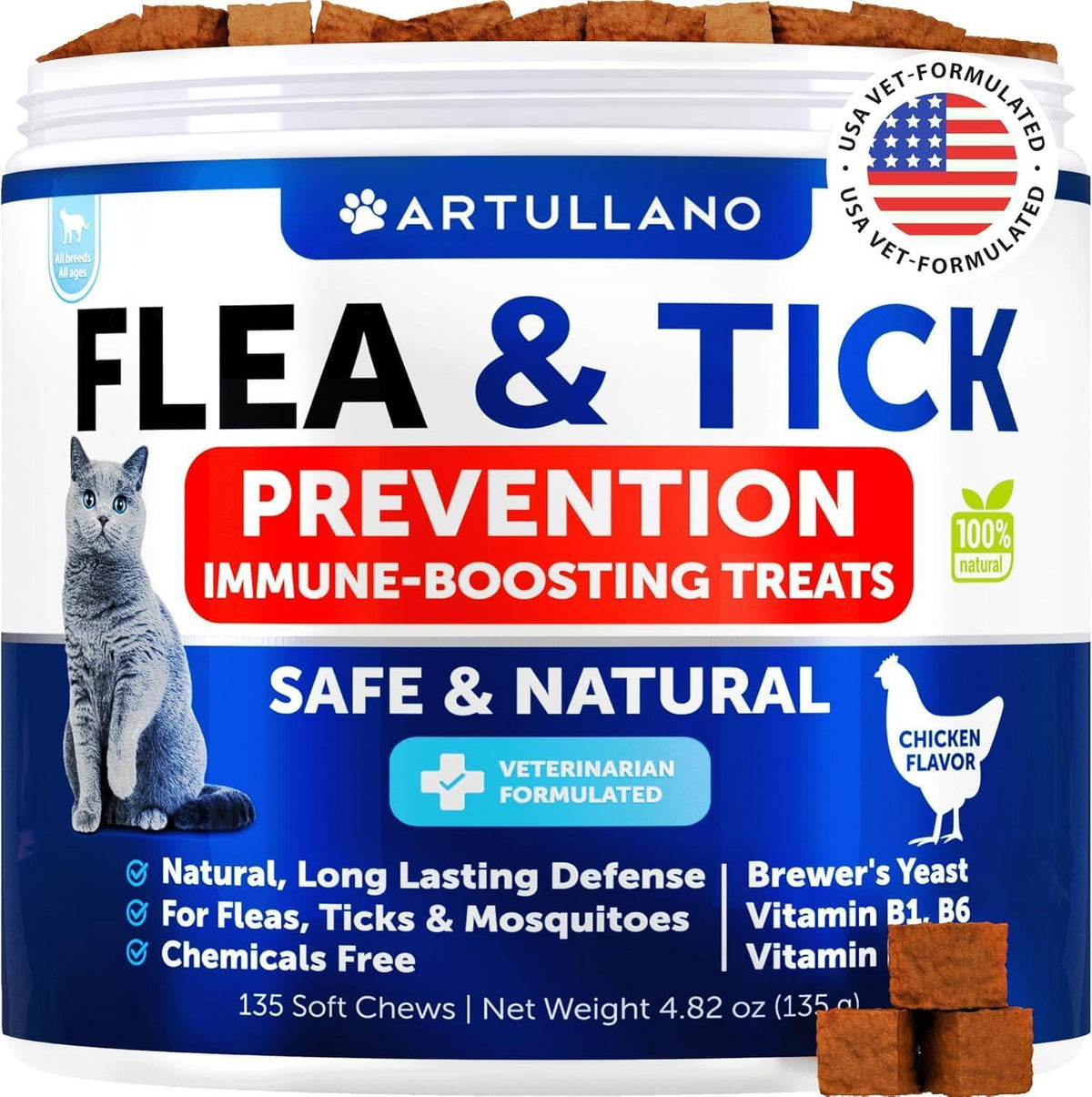 Natural Flea Treatment & Tick Prevention for Cats
